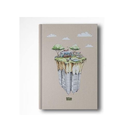 Diğer 57858324452814799283959 Hakan Çapkan 14X20 Karavan Çizgili Butik Defter Açık Gri