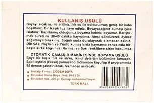 Diğer 57858324452855199283959 Kumaş Boyası Mor 10 Gr Paket 124-Pembe