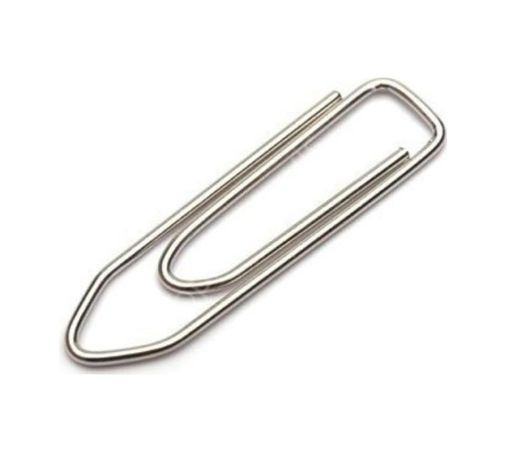 Diğer 57858324453019799283959 - Gümüş Metal Ataş 100 Adet 25 Mm 1