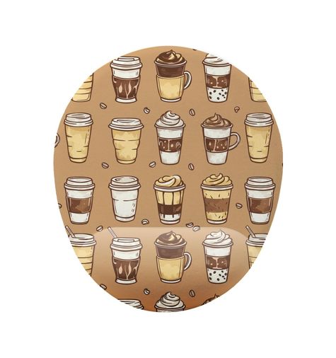 Diğer 57858324453028099283959 Kahve Bardakları Bilek Destekli Mouse Pad 001