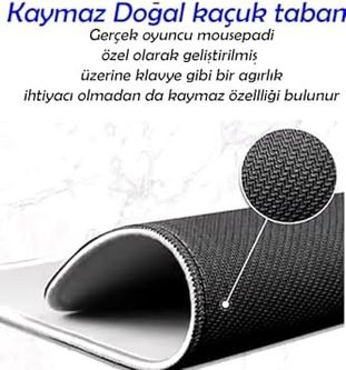 Diğer 57858324453035499283959 Of Us Oyun Gaming Klavye Mouse Pad Masa Matı 70X30Cm 001