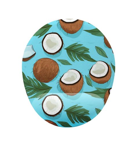 Diğer 57858324453044699283959 Hindistan Çevizli Desenli Bilek Destekli Mouse Pad 001