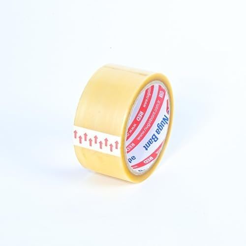 Diğer 57858324453447299283959 45 Mm X 40 Mt Şeffaf Koli Bandı Hotmelt Red 6 Adet 1