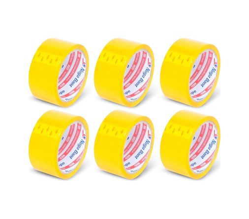 Diğer 57858324453477799283959 45 Mm X 40 Mt Sarı Koli Bandı 6 Adet 1