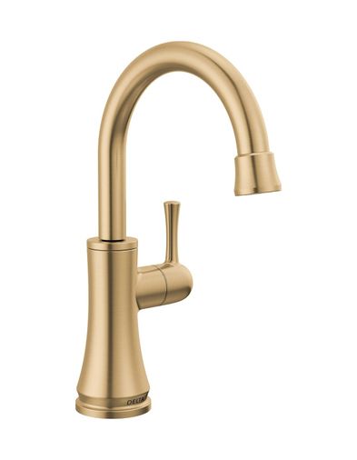 Diğer 57858324453680599283959 Delta Faucet 1920-Cz-Dst Geleneksel İçecek Musluğu, Şampanya Bronz Açık Beyaz