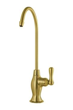 Diğer 57858324453681999283959 Ksag3197Al Restorasyon Su Filtrasyon Musluğu, Fırçalanmış Pirinç, 2 X 4,75 X 10,94 Açık Beyaz