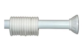Diğer 57858324453711299283959 Banyo Duş Perde Borusu 120Cm-210Cm Beyaz 6998