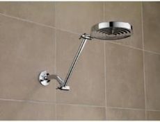 Diğer 57858324453823699283959 Duş Başlıkları İçin 10 "ayarlanabilir Uzatma Duş Kolu, Krom Ua902-Pk Açık Mavi