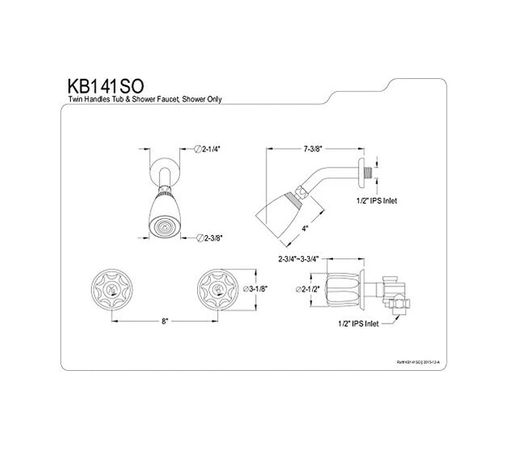 Diğer 57858324453833599283959 Kb141So İkiz Akrilik Kulplu Küvet Ve Duş Bataryası, Sadece Duşlu, Parlak Krom, 20 Cm Merkez Açık Mavi