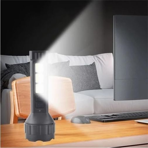 Diğer 57858324453852899283959 659 Usb Şarjlı El Feneri Cob Yan Işık Güçlü El Feneri Usb Şarj Edilebilir Açık Kamp Lambası Taşınabilir Açık Beyaz