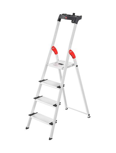 Diğer 57858324453862999283959 8040-407 Xxl Easyclix Merdiven, Gümüş, 4 Kademeli 100 Cm'ye Kadar