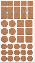 Diğer 57858324454003199283959 Yapışkanlı Keçe Ped, 120Mm X 240Mm, Kahverengi, Kare, Koltuk Ayağı İçin, Çizilmeyi Ve Gürültüyü Önler Ahşap