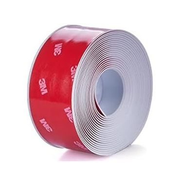 Diğer 57858324454020599283959 Su Geçirmez Bant, 38 Mm X 3.35 M, Beyaz Açık Gri