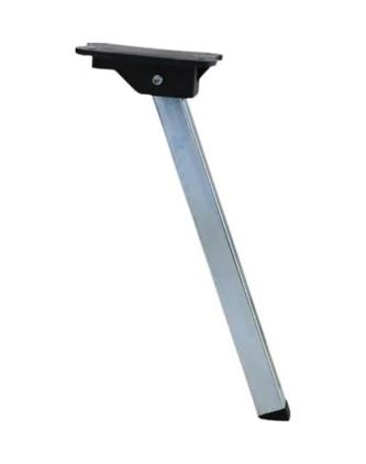 Diğer 57858324454022399283959 Masa Ayağı 25 Cm, Plastik Ve Metal, Katlanabilir Sofra Ayağı Abanoz
