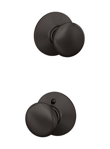 Diğer 57858324454099599283959 F10 Ply 716 Plymouth Kapı Topuzu, Koridor Ve Dolap Geçiş Kilidi, Eskitilmiş Bronz A.ağaç