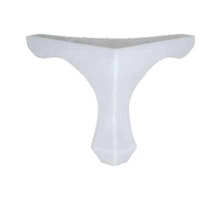 Diğer 57858324454125599283959 Mobilya Kanepe Koltuk Çekyat Yükseltme Ayağı Plastik, Lükens Beyaz 14 Cm, 4 Adet Abanoz