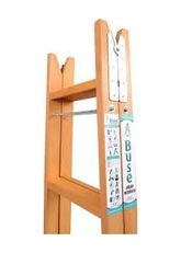 Diğer 57858324454151899283959 Yapı Buse A Tipi Ahşap Merdiven 4 Basamak 140Cm Ag-104 100 Cm'ye Kadar