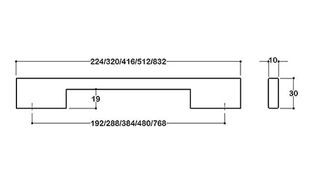 Diğer 57858324454159599283959 Saten Rengi 384 Mm Klasik Kulp A.ağaç
