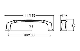 Diğer 57858324454229799283959 Kahverengi 160 Mm Klasik Kulp A.ağaç