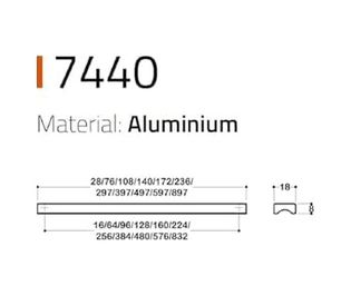 Diğer 57858324454270699283959 Modern Kulp Siyah Renk 128 Mm A.ağaç