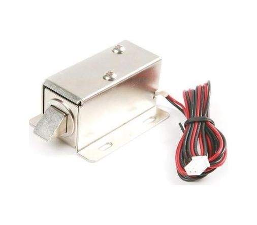 Diğer 57858324454292099283959 12V Dc 0.6A 7.5W Solenoid Elektronik Kapı Kilidi İçin Düz Kilit Açık