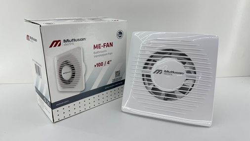 Diğer 57858324454370899283959 Me-Fan Banyo Aspiratörü 100 Mm 4 Sessiz Çalışma, Güçlü Havalandırma Açık Ceviz