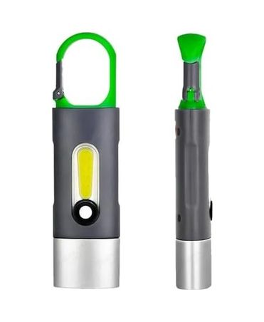 Diğer 57858324454405999283959 4 Modlu Şarjlı El Feneri Cob Led Usb Kamp Avcılık Lambası Kancalı 400 Lümen 3W 450 X 370 Mm