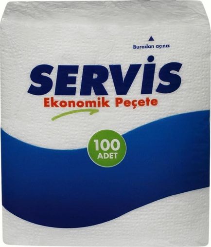 Diğer 57858324454786399283959 Servis Peçete 100'lü -