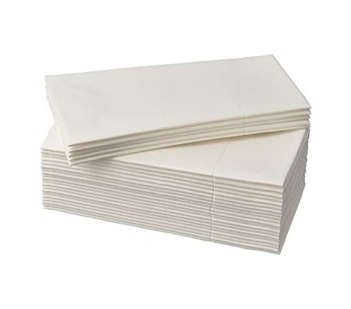 Diğer 57858324454801999283959 Mottaga Kağıt Peçete, 38X38 Cm, Beyaz -