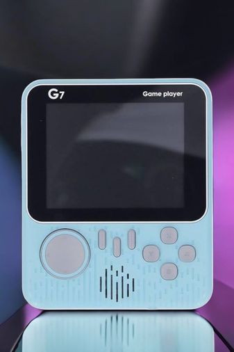 Diğer 68080784 El Atarisi 3.5 İnç Ekran Çift Konsol 666 Adet Retro Oyun Gamepad
