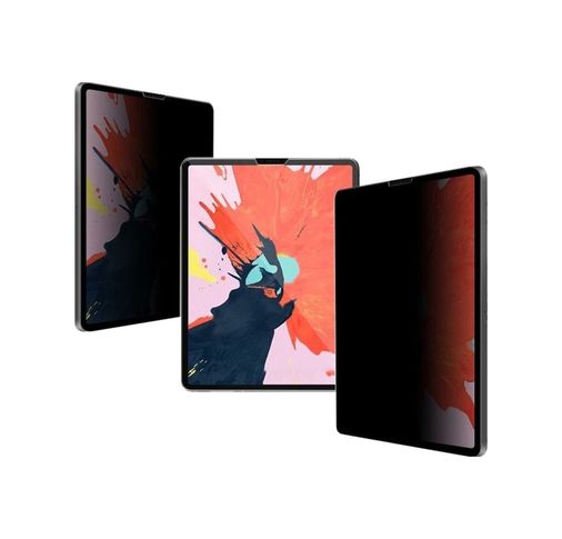 Diğer 8683140393182-BLNC İpad Pro 12.9 2021 Tablet Hayalet Full Glue Ekran Koruyucu