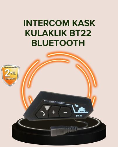 Diğer 96251350 Bluetooth 5.0 Motosiklet Kask Kulaklık Eller Serbest Ve Müzik Özellikli