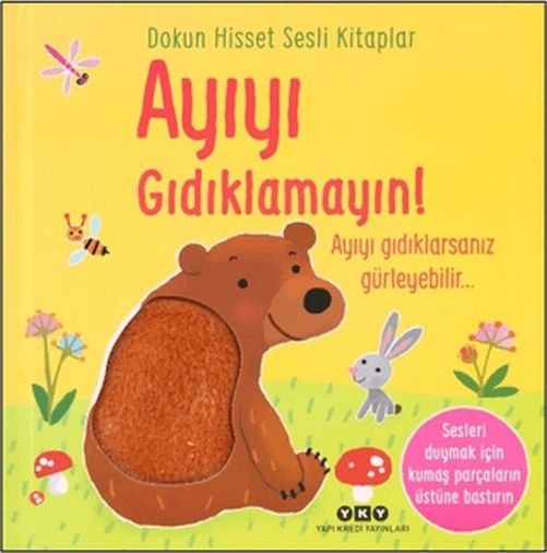 Diğer Dokun Hisset Sesli Kitaplar - Ayıyı Gıdıklamayın - Huvj-763302