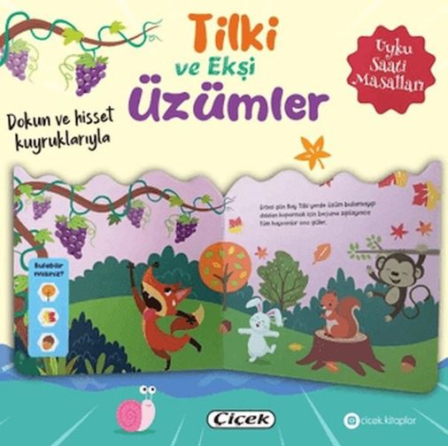 Diğer Dokun Ve Hisset Kuyruklarıyla Tilki Ve Ekşi Üzümler - Huvj-761718