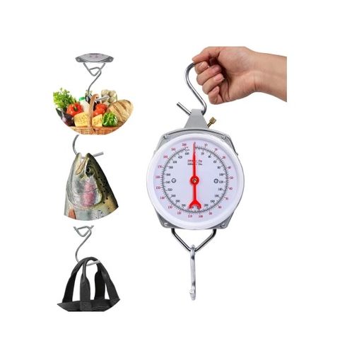 Diğer epo9692 100 Kg Kapasiteli Askılı Terazi - Dayanıklı, Net Kadranlı, Çift Ölçü Birimli, Endüstriyel Ve Dış Mekan Uyumlu