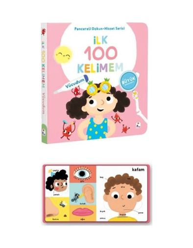 Diğer İlk 100 Kelimem Vücudumuz Pencereli Dokun-Hisset - Huvj-759477