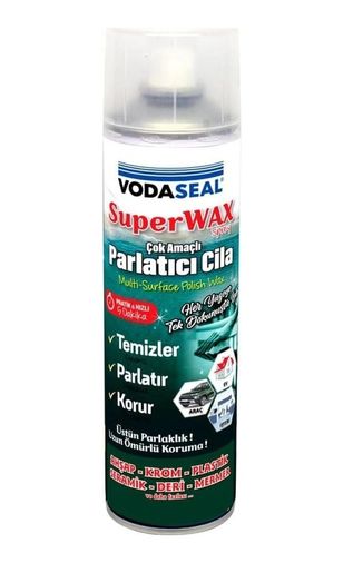Diğer MEY018682340871209-BLMY Mey İthalat Vodaseal Süper Wax Çok Amaçlı Parlatıcı Cila 500 Ml