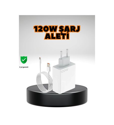 Diğer MEYTDUCZZZ120WŞARJALETİ-7-BLMY Mey İthalat 120 Watt Ultra Hızlı Şarj Seti Realme 7 8 9 Pro Uyumlu
