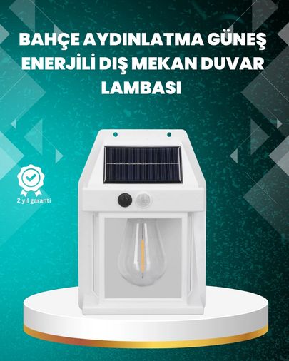 Diğer MEYTDUCZZZBK888-3-BLMY Mey İthalat Çok Modlu Güneş Enerjili Bahçe Ve Balkon Lambası