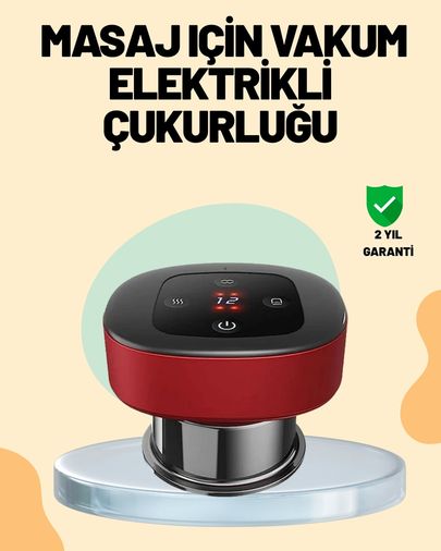 Diğer MEYTDUCZZZDSA32VAKUM-2-BLMY Mey İthalat 4 Ü 1 Arada Elektrikli Çukurluk Masaj Seti Isı Masaj Ve Kırmızı Işık Çok Renkli