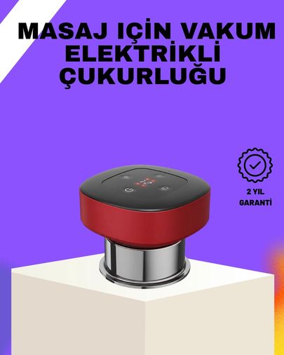 Diğer MEYTDUCZZZDSA32VAKUM-3-BLMY Mey İthalat Vakumlu Masaj Aleti Çok Kademeli Emme Isıtmalı Ev Tipi Terapi Çok Renkli