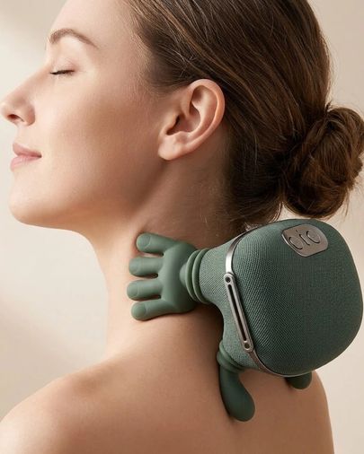 Diğer MEYTDUCZZZFH670ELMASAJ-1-BLMY Mey İthalat 3D Yoğurma Boyun Masaj Cihazı Akıllı Ergonomik Tasarım Derin Kas Rahatlatıcı Çok Renkli