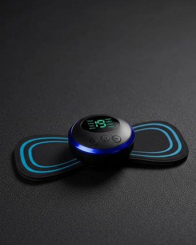Diğer MEYTDUCZZZTEKLİSİXPAD-BLMY Mey İthalat Mini Ems Masaj Cihazı Karın Kol Bacak İçin Elektronik Kas Uyarıcı