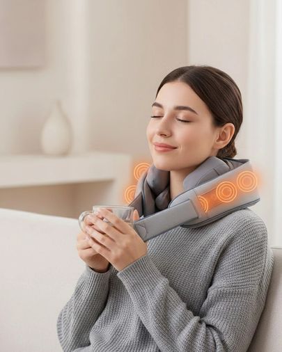 Diğer MEYTDUCZZZVNB01MASAJALETİ-6-BLMY Mey İthalat 1800Mah Pil Kapasiteli Boyun Masaj Aleti Çok Renkli