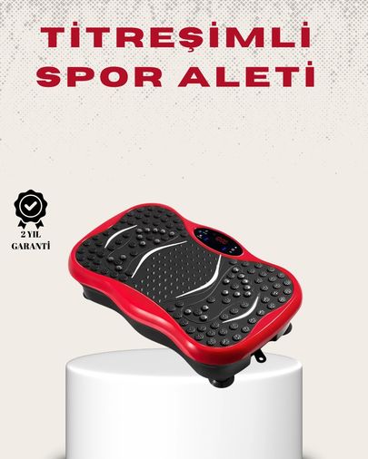 Diğer MEYTDUUCZZGLR560PLATESMASAJ-1-BLMY Mey İthalat Vücut Sıkılaştırmaya Yardımcı Titreşimli Fitness Platformu Çok Renkli