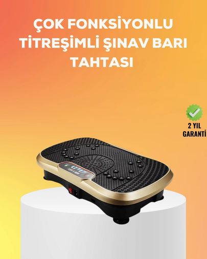 Diğer MEYTDUUCZZGLR760PLATESMASAJ-3-BLMY Mey İthalat Kas Aktivasyonunu Artıran Titreşimli Egzersiz Makinesi Çok Renkli