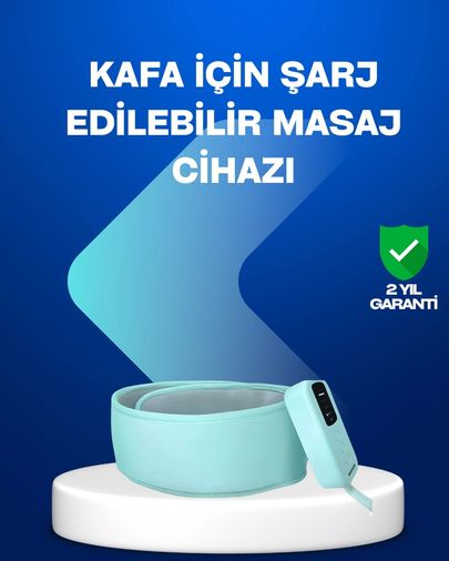 Diğer MEYTDUUCZZJKQ567KAFAMASAJI-1-BLMY Mey İthalat Sıkıştırmalı Baş Masaj Aleti Ev Tipi Konforlu Masaj Deneyimi Çok Renkli