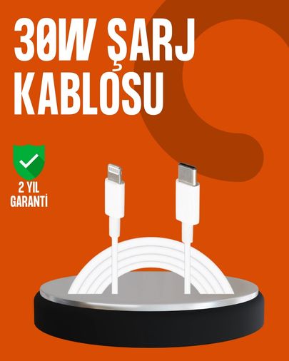 Diğer MEYTDXUCZ30WKABLO-BLMY Mey İthalat 30W Type-C Lightning Hızlı Şarj Kablosu 1.2M İphone Uyumlu