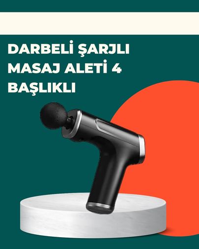 Diğer MEYTDXUCZKH800MASAJ-5-BLMY Mey İthalat Kas Yorgunluğu Giderici Vücut Masaj Tabancası Çok Renkli