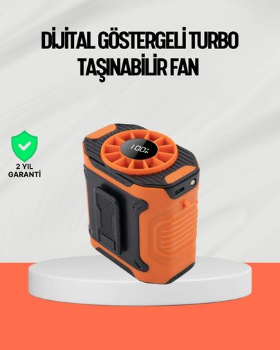 Diğer MEYTDXUCZM336FAN-5-BLMY Mey İthalat Usb Şarjlı Güçlü Hız Ayarlı El Ve Bel Fanı